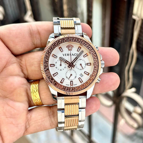Versace Greca Action Chronograph Watch – B Edition