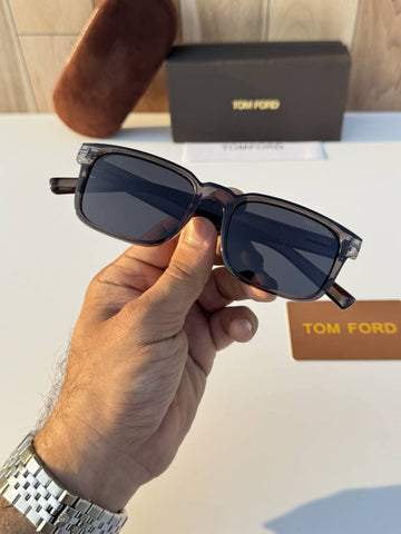 Tom Ford 826 Glossy Grey Black Sunglasses – A Edition