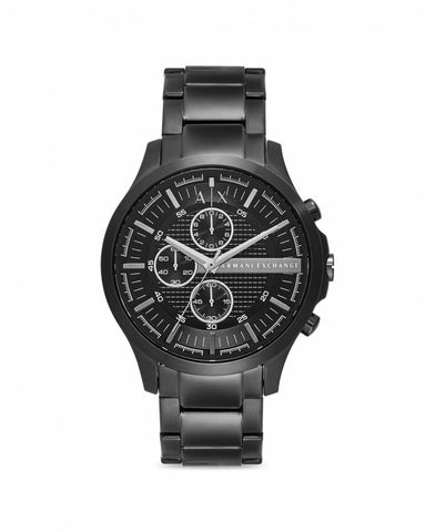 Armani Exchange AX2152 “Hampton” Silver Black Dial Watch – A Edition