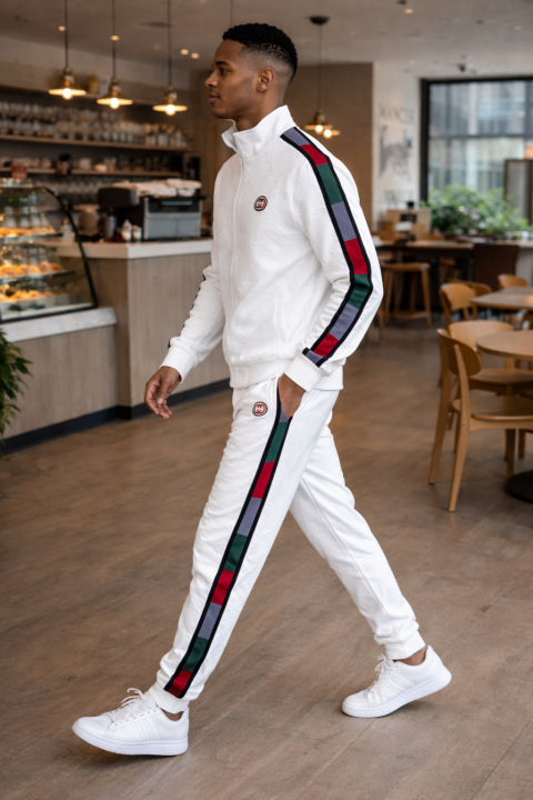 GC Premium Tracksuit White K198-W – A Edition