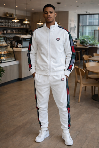GC Premium Tracksuit White K198-W – A Edition