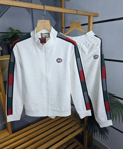 GC Premium Tracksuit White K198-W – A Edition