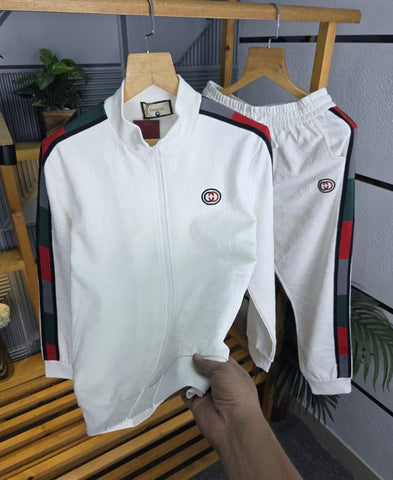 GC Premium Tracksuit White K198-W – A Edition