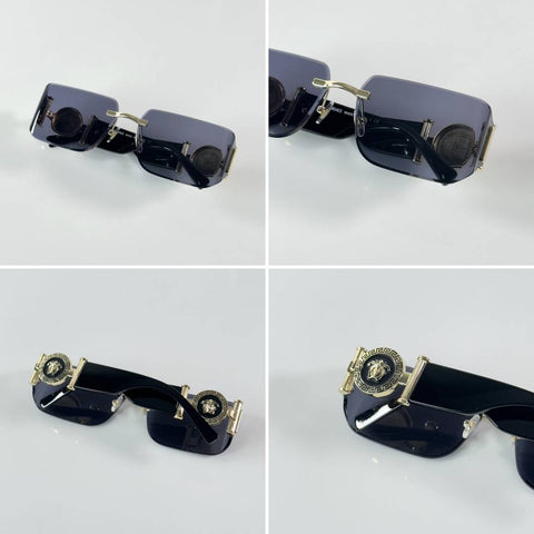 Versace 6772 Gold Black Sunglasses – A Edition