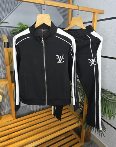 LV Premium Tracksuit Black K203-BK – A Edition