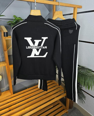 LV Premium Tracksuit Black K203-BK – A Edition