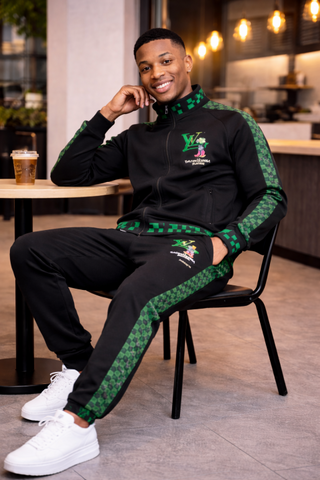 LV Premium Tracksuit Black K196-BK – A Edition