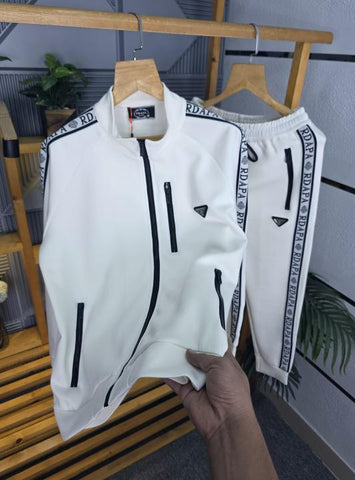 PR Premium Tracksuit White K205-W – A Edition