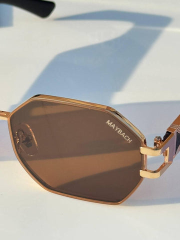 Maybach 9126 Gold Brown Sunglasses – A Edition