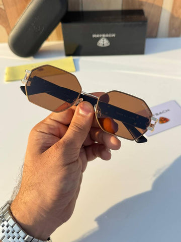 Maybach 9126 Gold Brown Sunglasses – A Edition