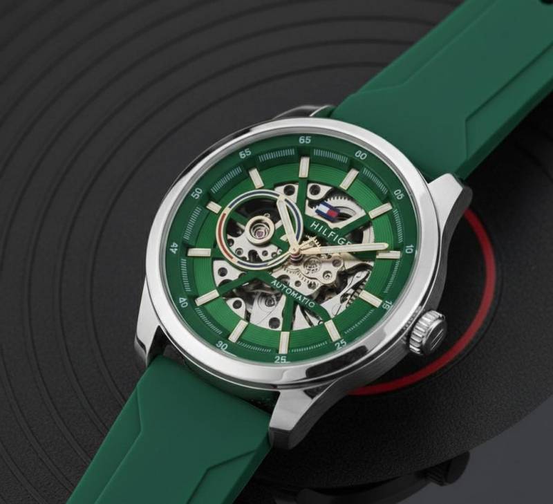 Tommy Hilfiger Automatic Silicon Watch – A Edition