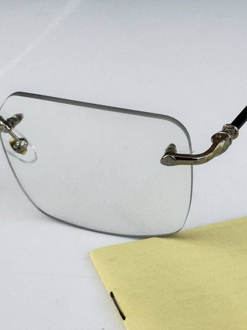 Maybach Premium Silver Plano Sunglasses – A Edition