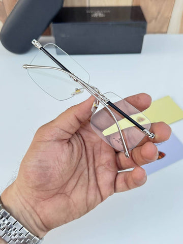 Maybach Premium Silver Plano Sunglasses – A Edition