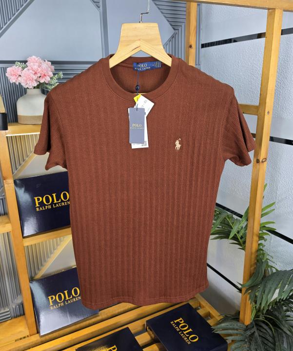 RL Polo T-Shirt Rust K232-RS – A Edition