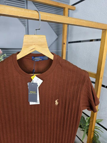 RL Polo T-Shirt Rust K232-RS – A Edition