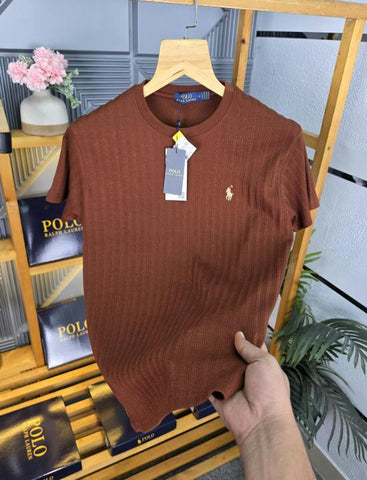 RL Polo T-Shirt Rust K232-RS – A Edition