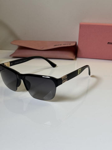 Miu Miu 18426 Black Premium Sunglasses Women’s Edition