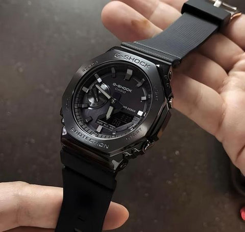 Casio G Shock GM2100 Full Black Edition