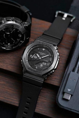 Casio G Shock GM2100 Full Black Edition