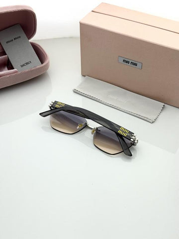 Miu Miu 1024 Grey Peach Premium Sunglasses Women’s Edition