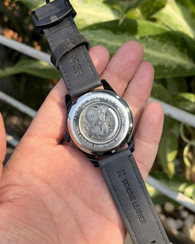 Tommy Hilfiger Automatic Leather Full Black Edition