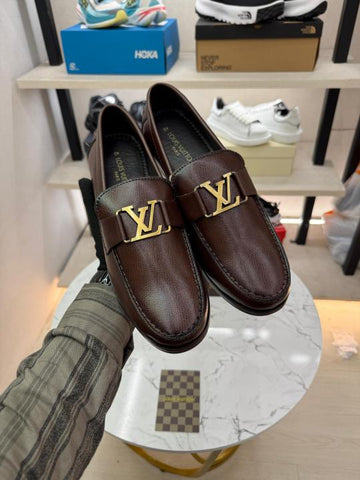 Louis Vuitton Premium Quality Loafers – Signature Edition D