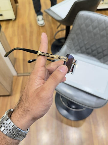 Maybach 012 Gold Black Sunglass Edition H