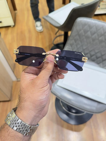 Maybach 012 Gold Black Sunglass Edition H