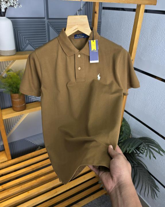 Ralph Lauren Polo T-Shirt – Coffee Edition A