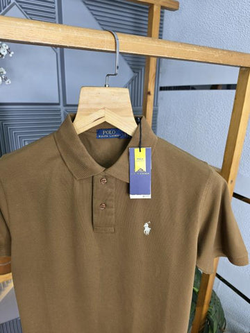 Ralph Lauren Polo T-Shirt – Coffee Edition A