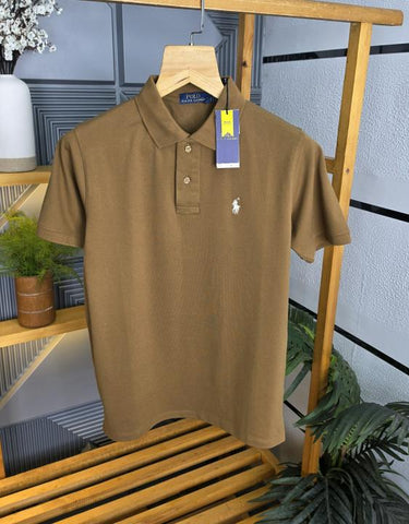 Ralph Lauren Polo T-Shirt – Coffee Edition A