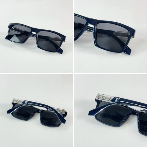 Louis Vuitton 2191 Blue Black Edition E
