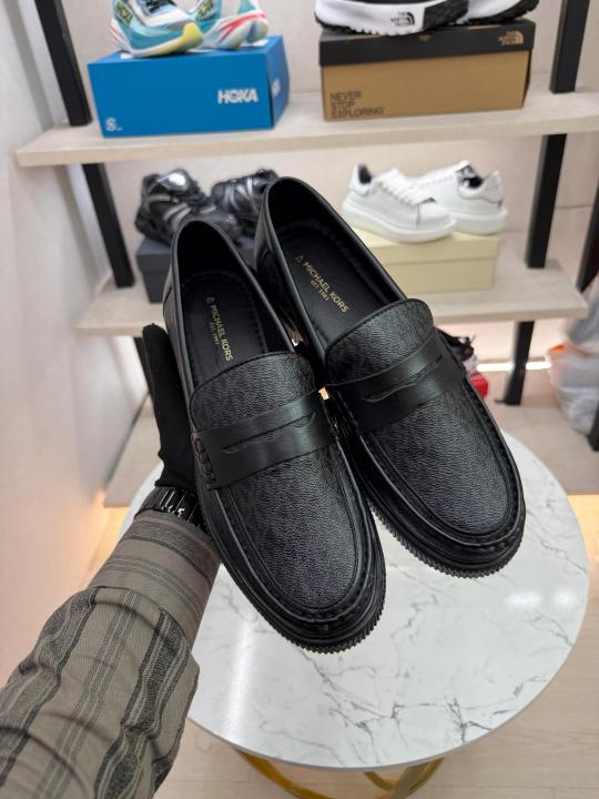Michael Kors Premium Quality Loafers – Full Black Edition D