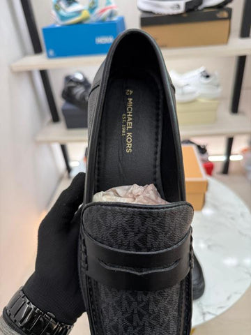 Michael Kors Premium Quality Loafers – Full Black Edition D