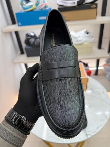 Michael Kors Premium Quality Loafers – Full Black Edition D
