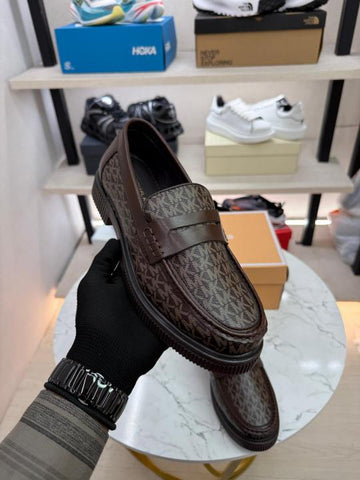 Michael Kors Premium Quality Loafers – Brown Edition C