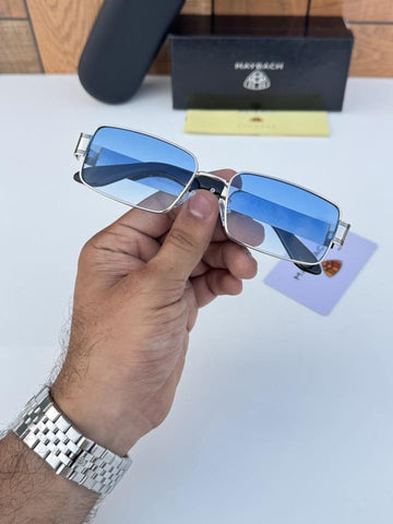 Maybach 7343 Silver Blue Sunglass Edition E