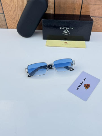 Maybach 7343 Silver Blue Sunglass Edition E