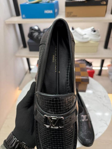 Louis Vuitton Premium Quality Loafers – Full Black Edition A