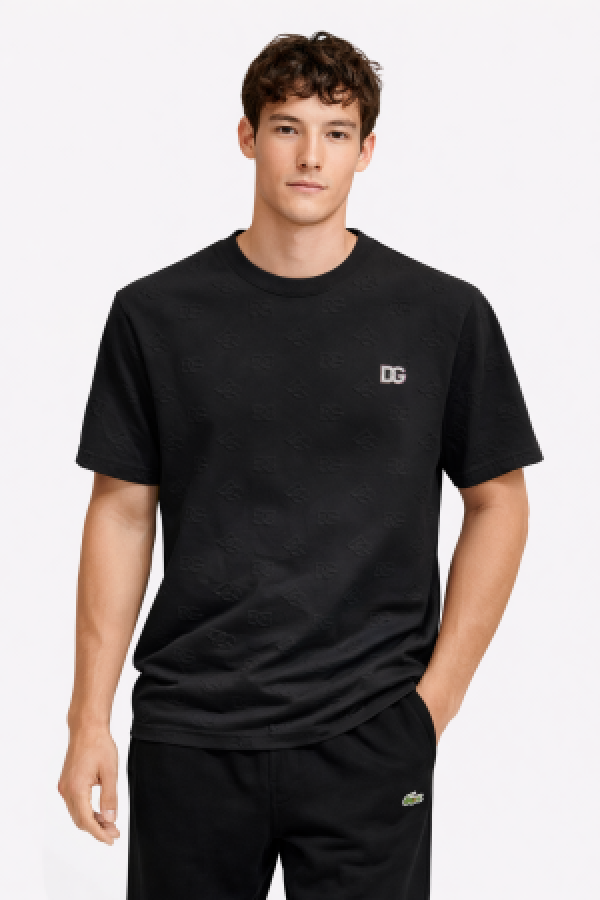 Dolce & Gabbana Embossed Monogram T-Shirt Edition B