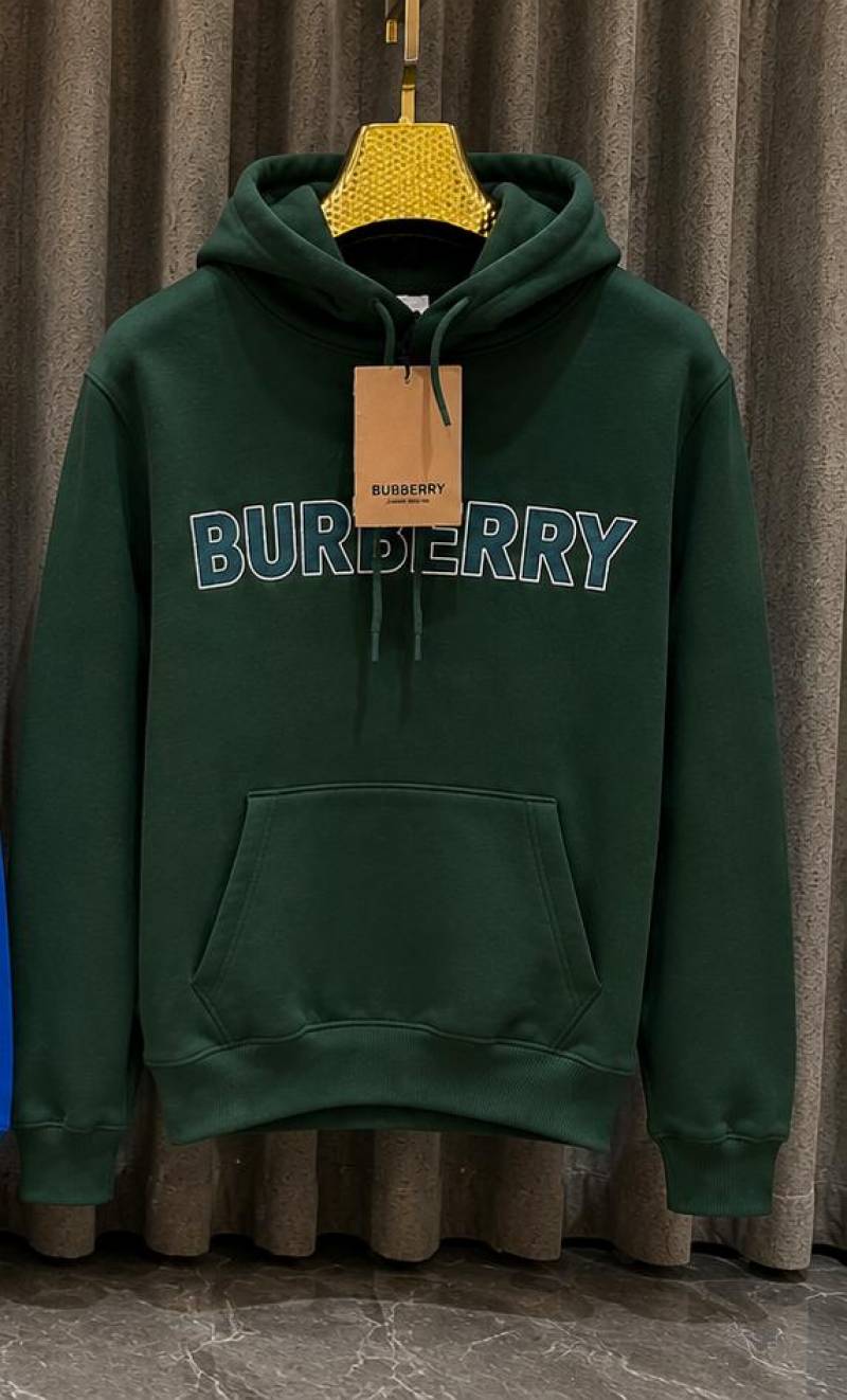 Burberry Premium Hoodie – Green Edition C