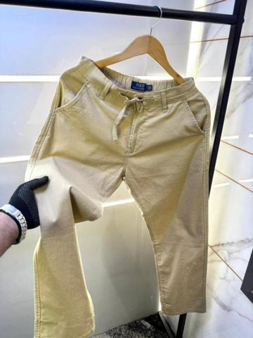 Ralph Lauren Super Premium Cotton Blind Trouser – Sandal Edition C