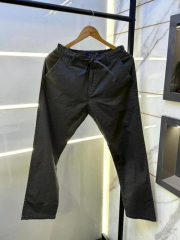 Ralph Lauren Super Premium Cotton Blind Trouser – Dark Grey Edition A