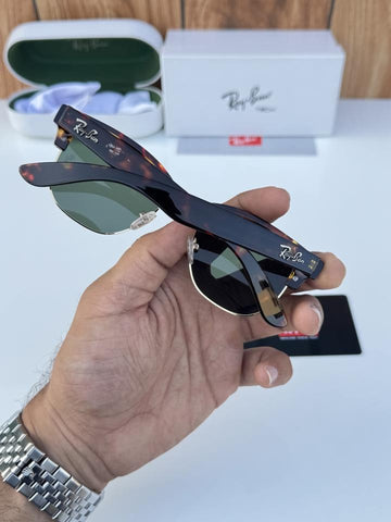 Ray-Ban 0504 – Tiger Green & Gold Edition F