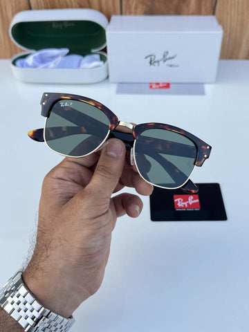 Ray-Ban 0504 – Tiger Green & Gold Edition F