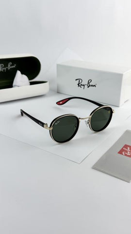 Ray-Ban 02 – Gold & Green Edition B