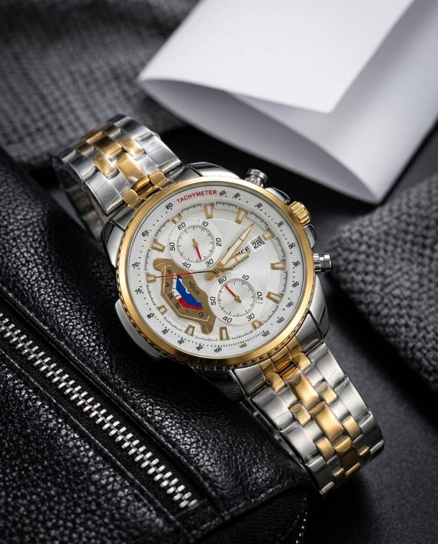 Casio Edifice EF-558D-1AVEF – Silver & Black Edition A