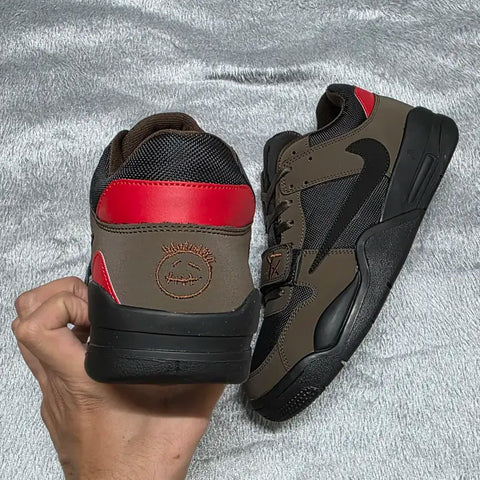 Travis Scott Jumpman Jack Mocha Red Edition