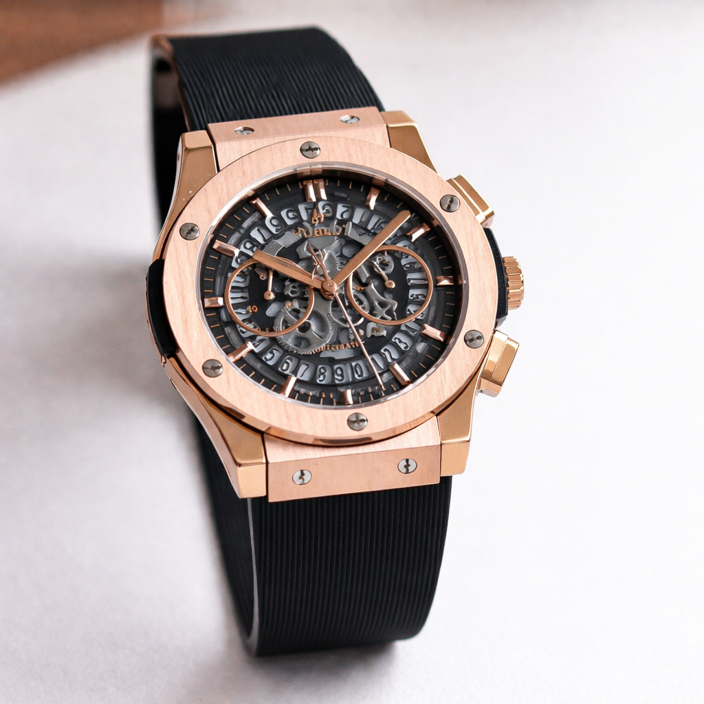 Hublot Big Bang Calendar Black Strap – B Edition