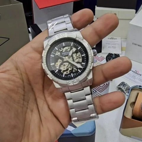 Fossil Black-Tone Automatic Watch